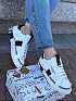 Женские кроссовки Dolce & Gabbana Custom 2.Zero - White / Black