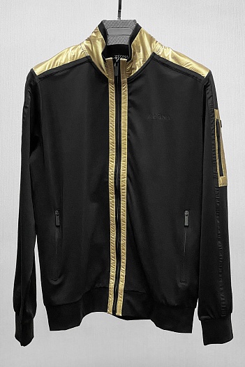 Мужская кофта Zegna чёрного цвета   