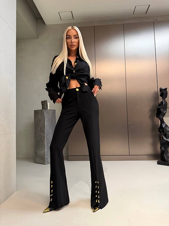 Женские брюки Schiaparelli premium - Black