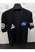Чёрная оверсайз футболка Balenciaga x NASA