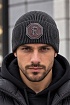 Шапка Stefano Ricci logo-embroidered - Dark Grey
