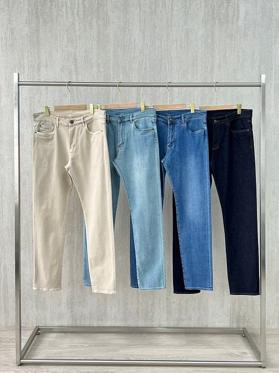 Мужские синие джинсы Loro Piana Premium