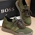 Текстильные кроссовки Hugo Boss Titanium - Green
