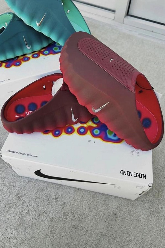 Слайды Nike Mind 001 Mules - Team Red