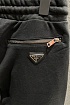 Мужские чёрные шорты Prada