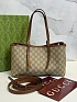 Кожаная сумка Gucci GG Emblem premium 30x19x11 см