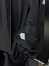 Мужская чёрная ветровка Moncler