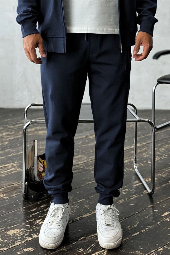 Спортивные штаны Hugo Boss logo-patch - Navy