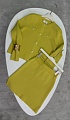 Женский костюм двойка Celine premium - Yellow