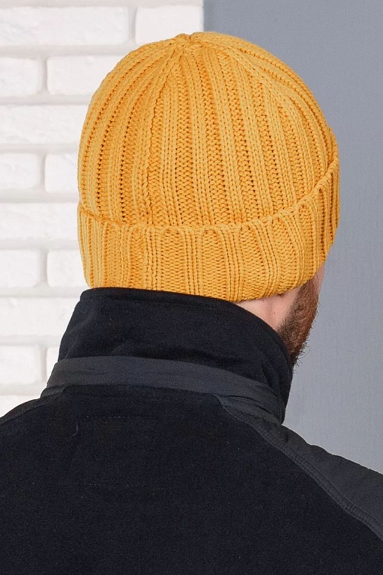 Шапка Paul & Shark logo-badge - Mustard Yellow