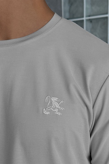 Мужская серая футболка Zilli   