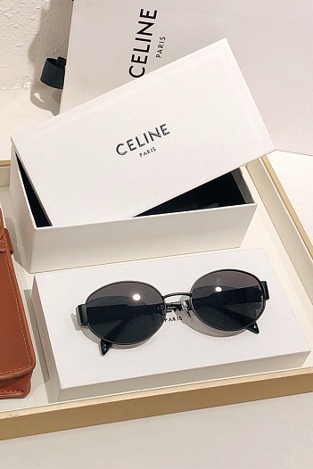 Солнцезащитные очки Celine Triomphe Metal   