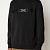 Мужской чёрный свитшот Moncler logo-print