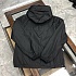 Двусторонняя ветровка Moncler чёрного цвета