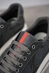 Комбинированные кроссовки Prada logo-stripe - Grey