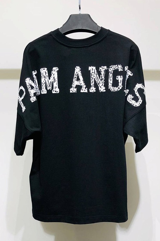 Оверсайз футболка Palm Angels "Sunset Palms" - Black