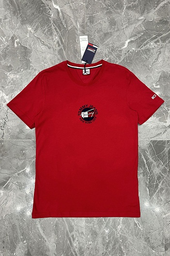 Красная футболка Tommy Hilfiger New York City   