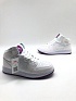 Женские кроссовки Nike Dunk High -  White / Purple