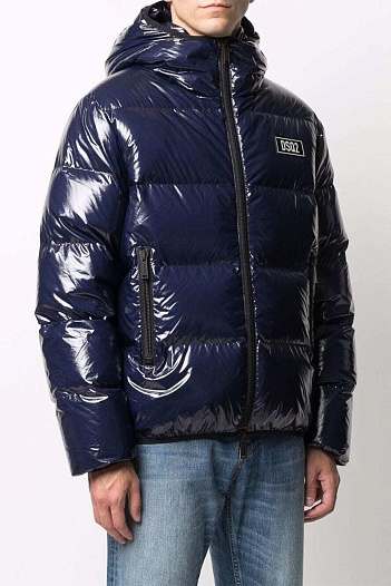 Мужская синяя куртка Dsquared2   