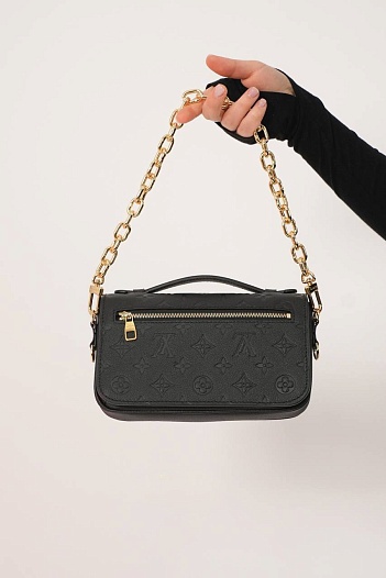 Кожаная сумка Louis Vuitton Pochette Metis East Wes Premium 25x17x5 см   