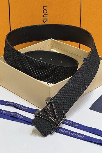 Кожаный ремень Louis Vuitton Initiales premium   