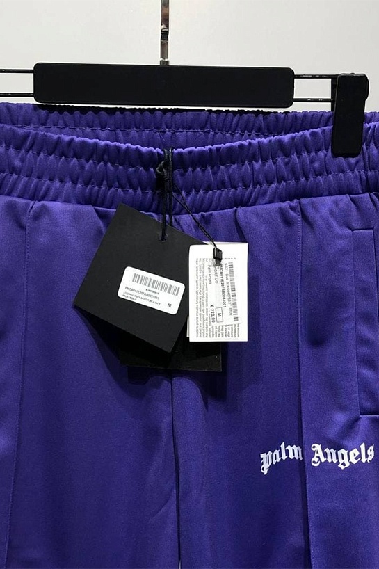 Мужские фиолетовые шорты Palm Angels