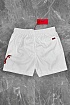 Мужские белые шорты Hugo Boss Dugo logo-embroidered