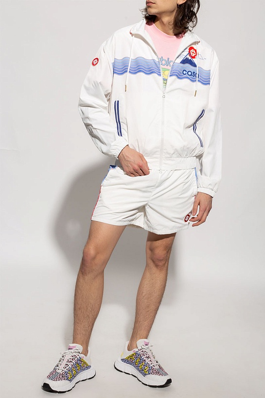 Белый костюм Casablanca Shell Suit Track