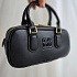 Кожаная сумка MIU MIU 28x15 см - Black