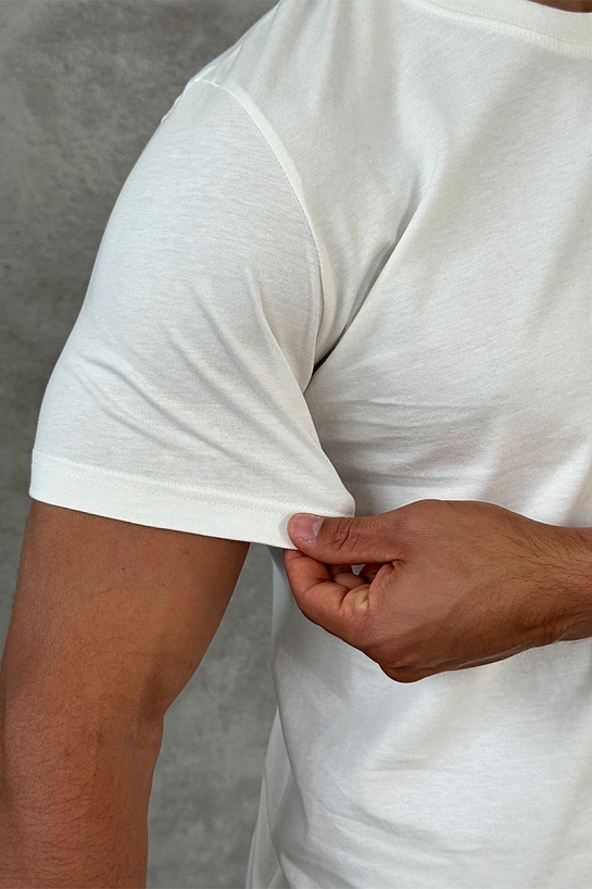 Мужская белая футболка Calvin Klein Urban Graphic