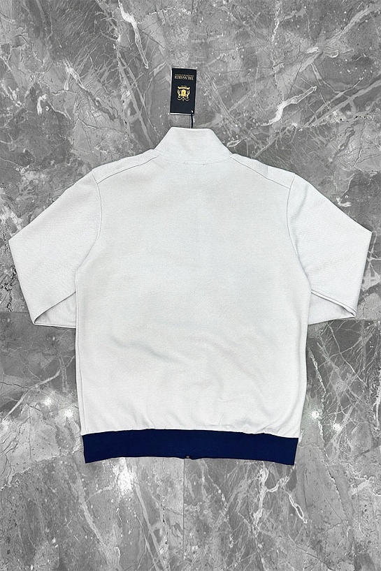 Мужская кофта Trussardi embroidered logo - White