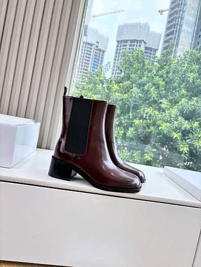 Женские кожаные сапоги Maison Margiela premium   