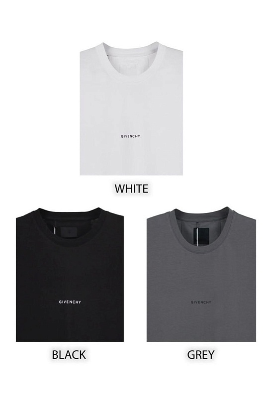 Футболка чёрного цвета Givenchy small logo