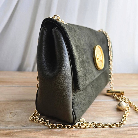 Замшевая сумка Chloe Small Heritage 28x17 см