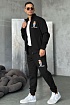 Чёрные спортивные штаны Polo Ralph Lauren "Bear"