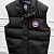 Мужской чёрный жилет Canada Goose Garson Vest
