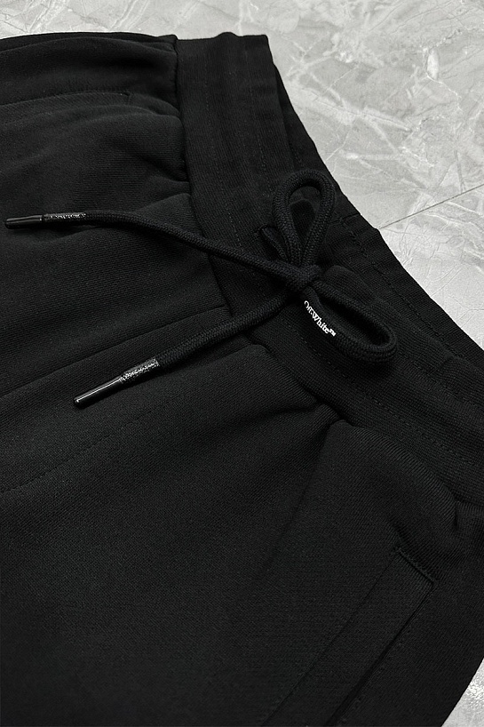 Мужские чёрные шорты Off-White Caravaggio Print
