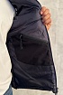 Синий пуховой жилет Burberry London England logo-patch