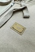 Мужская бежевая кофта Dolce & Gabbana logo-plaque