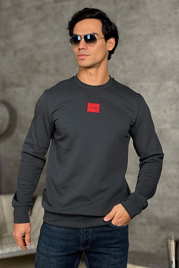 Мужской свитшот Hugo Boss Diragol - Grey   