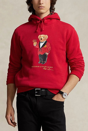 Мужское красное худи Polo Ralph Lauren Lunar New Year   