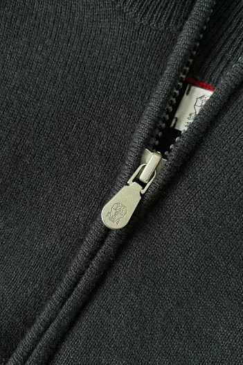 Кашемировый свитер Brunello Cucinelli Premium - Black Grey   
