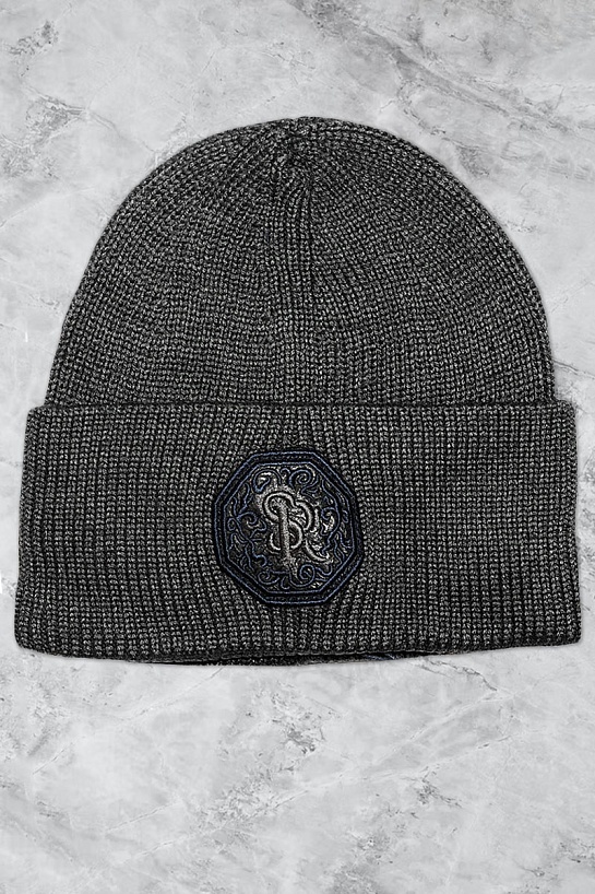 Мужская серая шапка Stefano Ricci