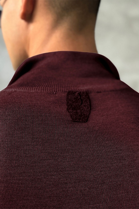 Мужская кофта Billionaire zip-up - Burgundy