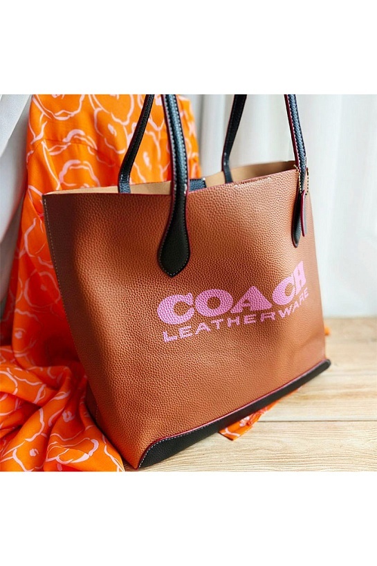 Женская сумка Coach Kia Tote 40x29 см (3 расцветки)