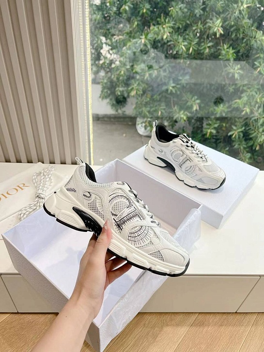 Женские кроссовки Dior Chrono Premium - White