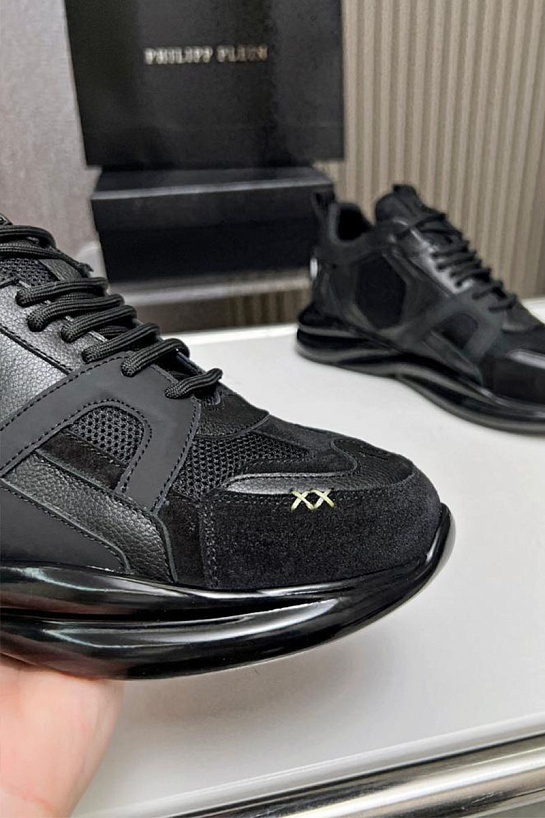 Мужские кроссовки Philipp Plein Hurricane - Black