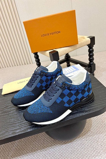 Мужские кроссовки Louis Vuitton Run Away Damier    