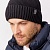 Шапка на флисе Bogner ribbed - Black