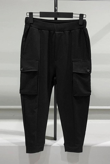 Мужские чёрные джоггеры Dsquared2   